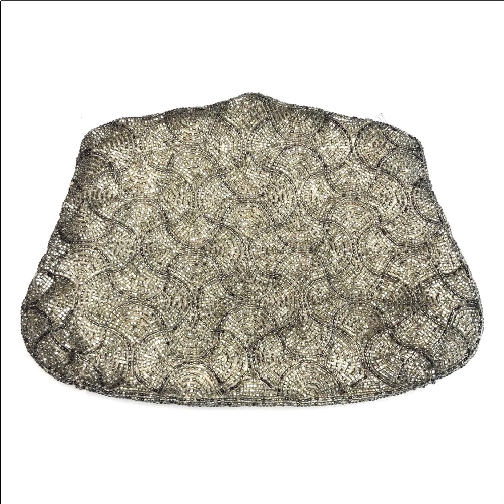 Vintage La Regale Beaded Art Decco Clutch Wedding